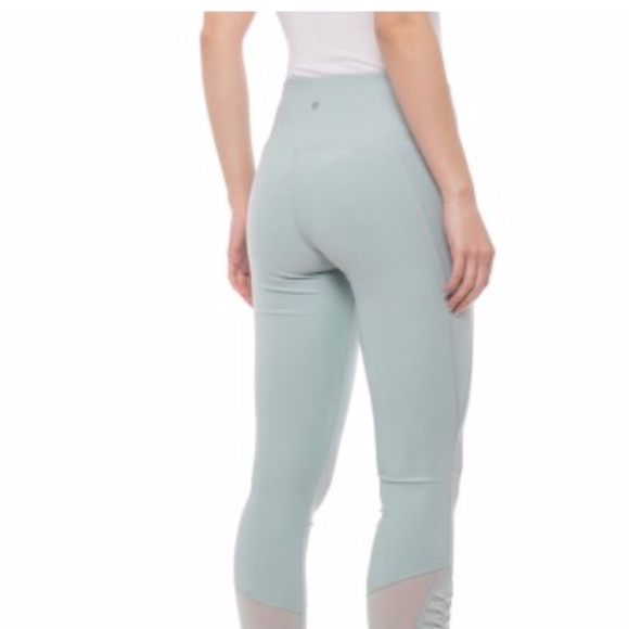 Activewear Legging Mesh Ankle Workout 